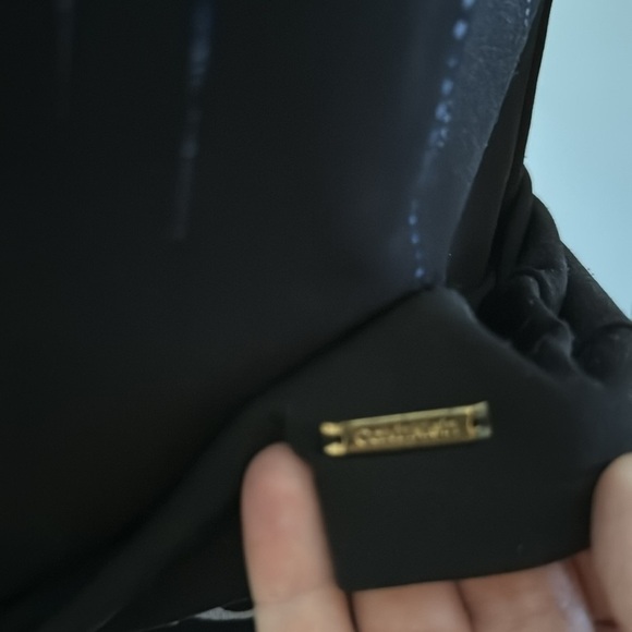 Calvin Klein blue & black sleeveless blouse - Picture 3 of 9